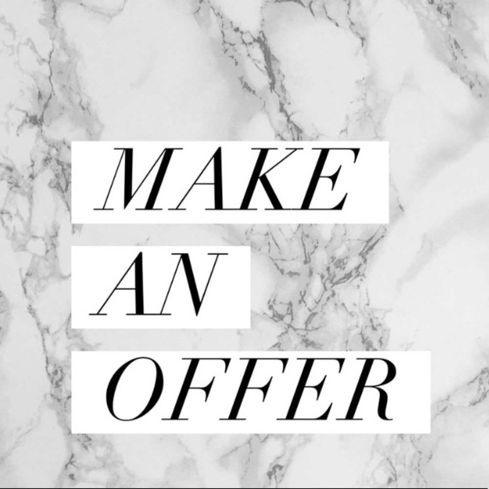 All Reasonable offers usually accepted.